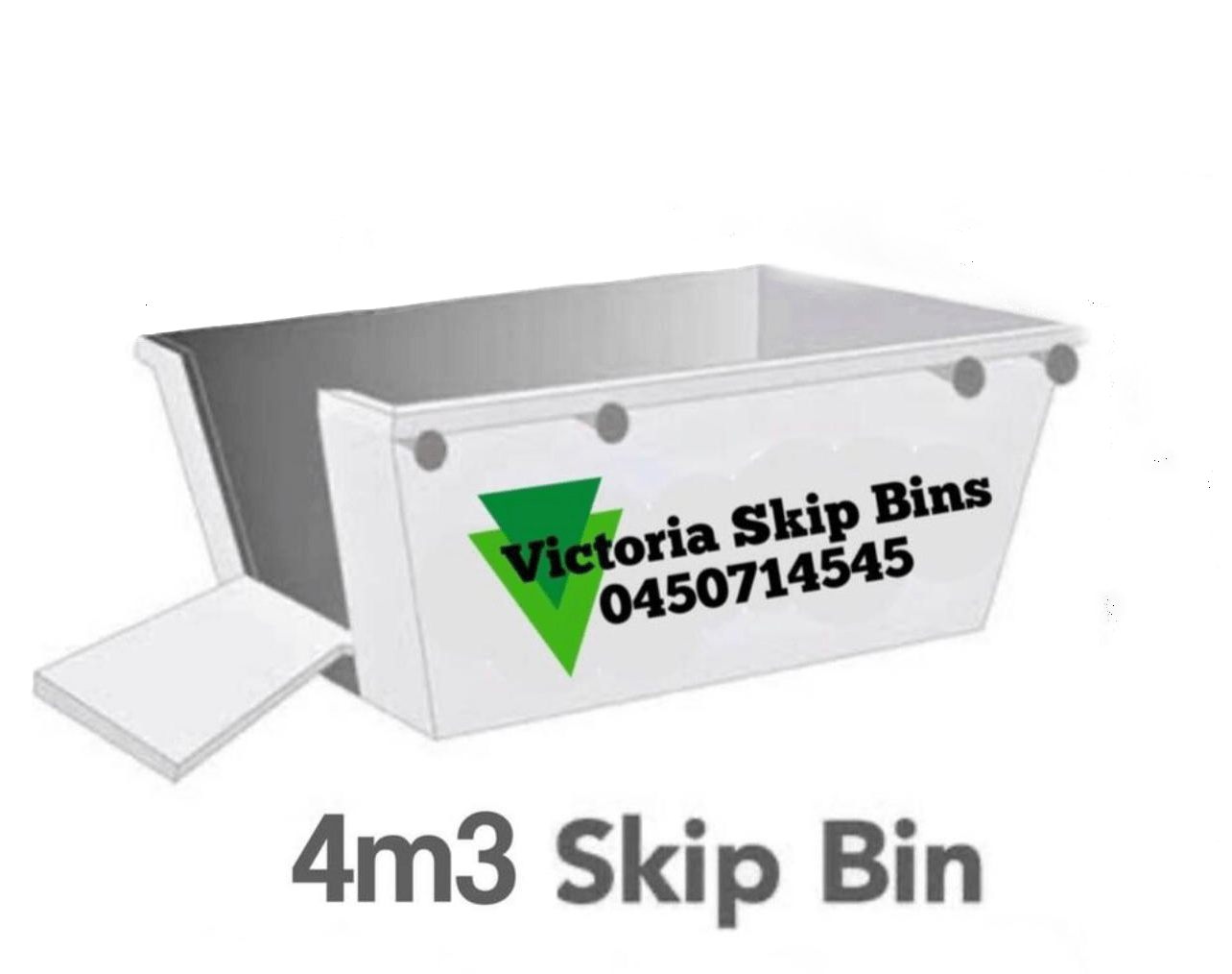 4 cubic metre (4m3) skip bin